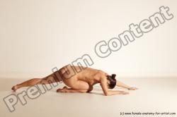 Modern Aerobic reference poses of Estera